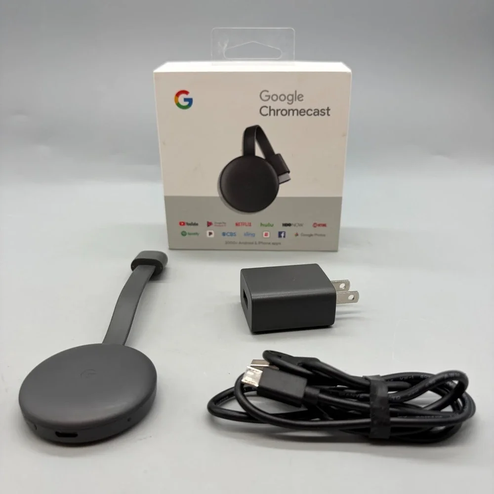 Google Chromecast (3rd Gen) Media Streamer (NC2-6A5)